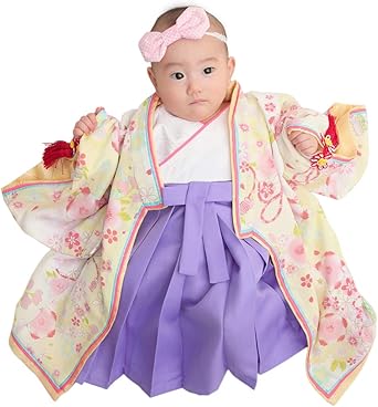 Amazon.co.jp: [京のみやび]女の子ベビー着物 十二単風衣裳 お姫さま